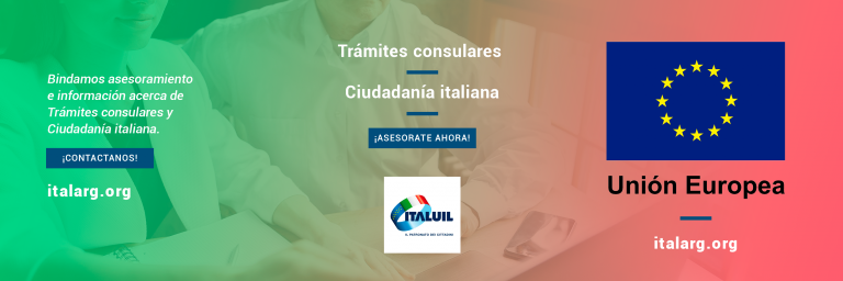 TRAMITES CONSULARES / CIUDADANIA ITALIANA